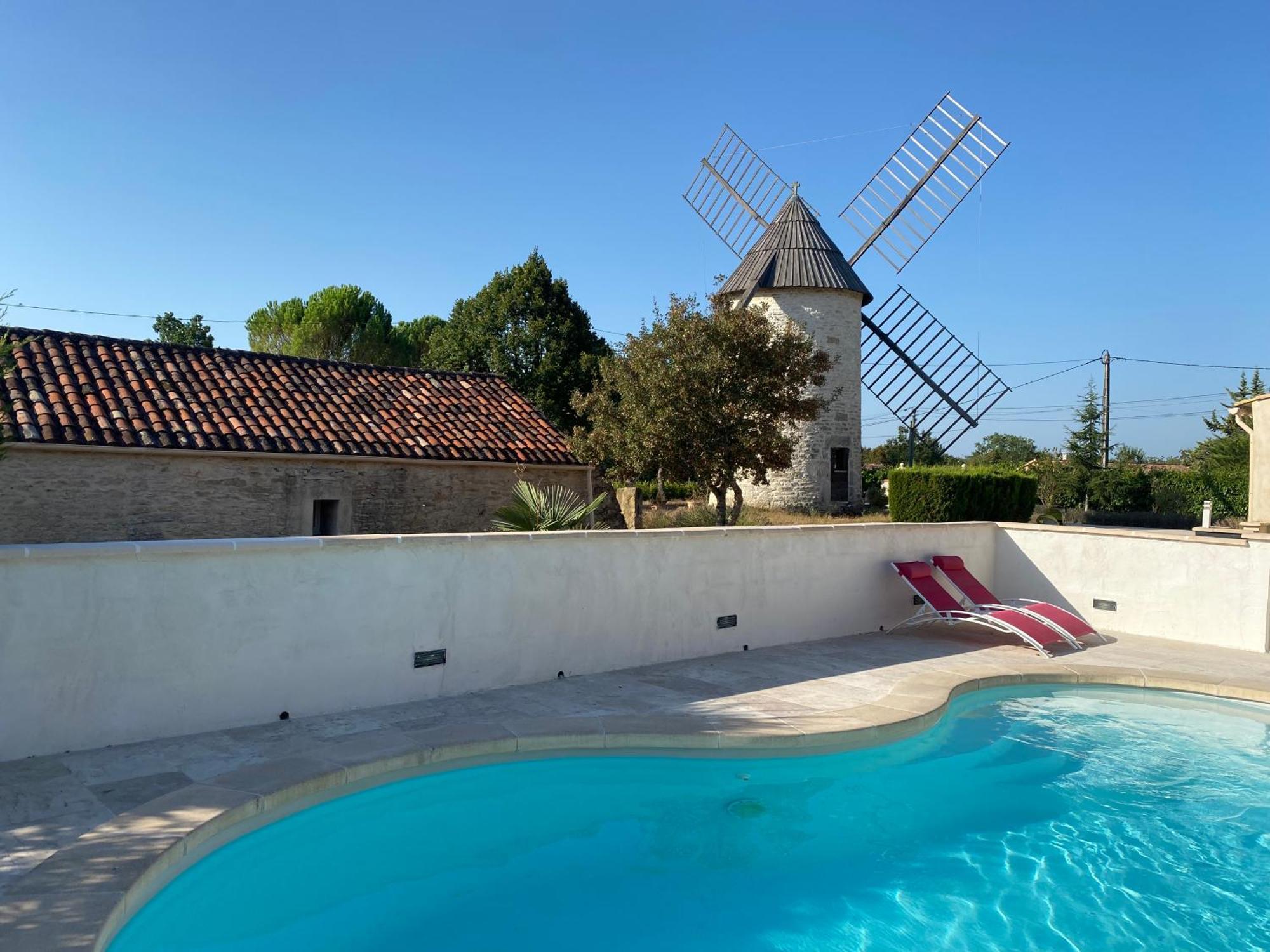 Les Curies, Ludogite Avec Piscine A Aujols Ngoại thất bức ảnh